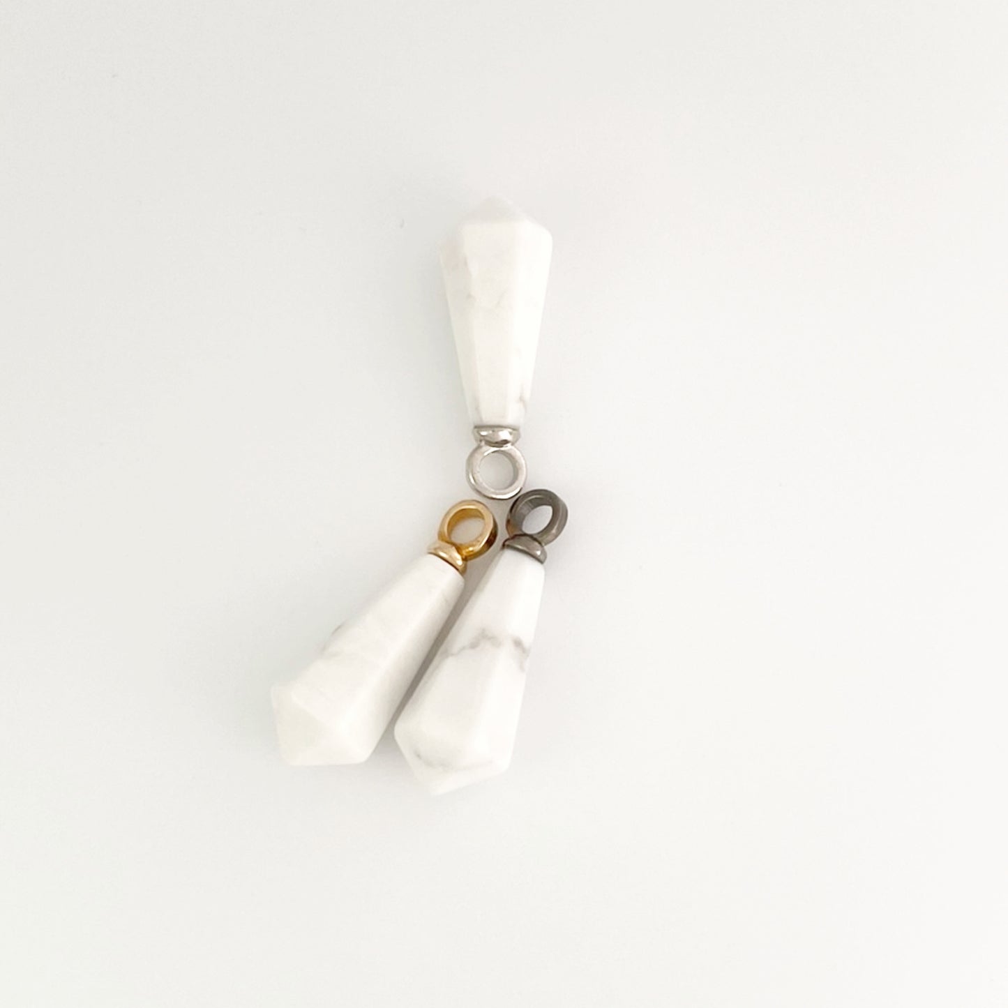 Serene Prism Howlite Pendant