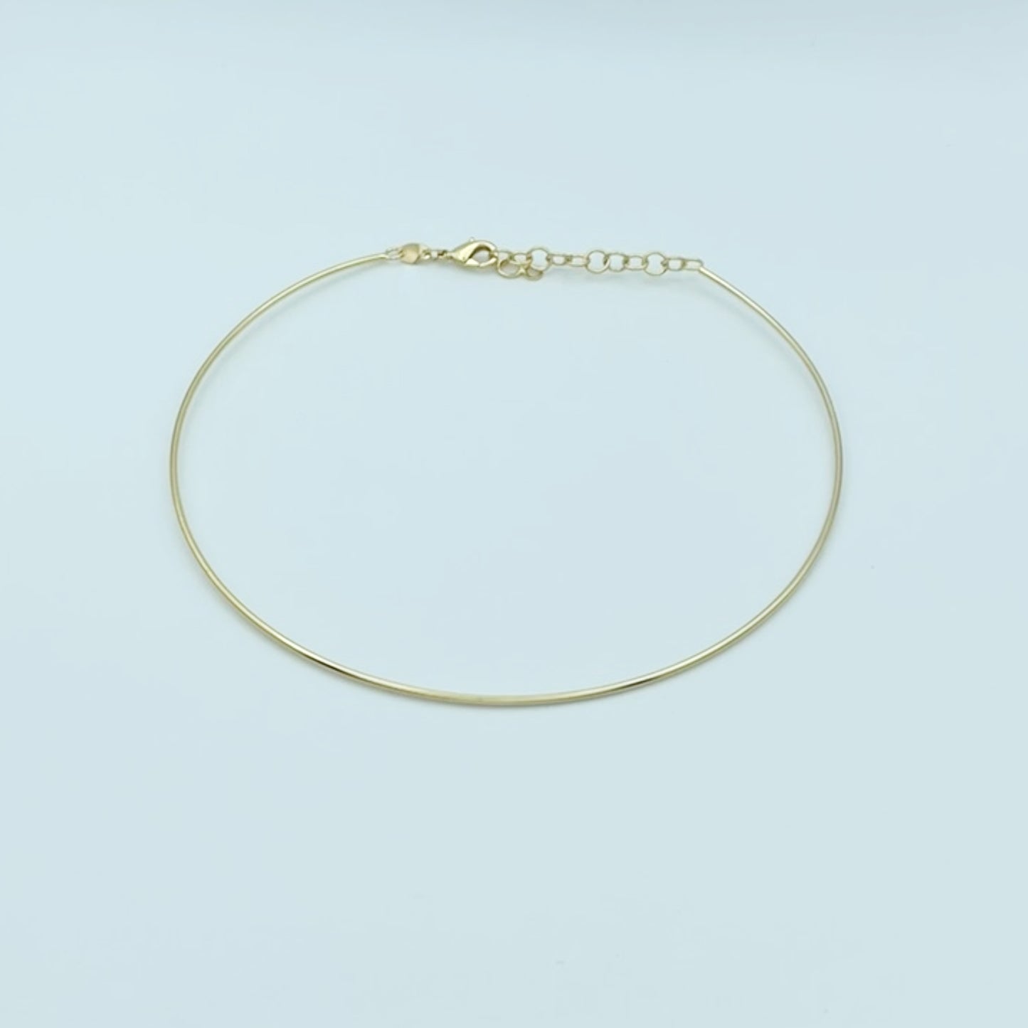 Slim Bangle Necklace