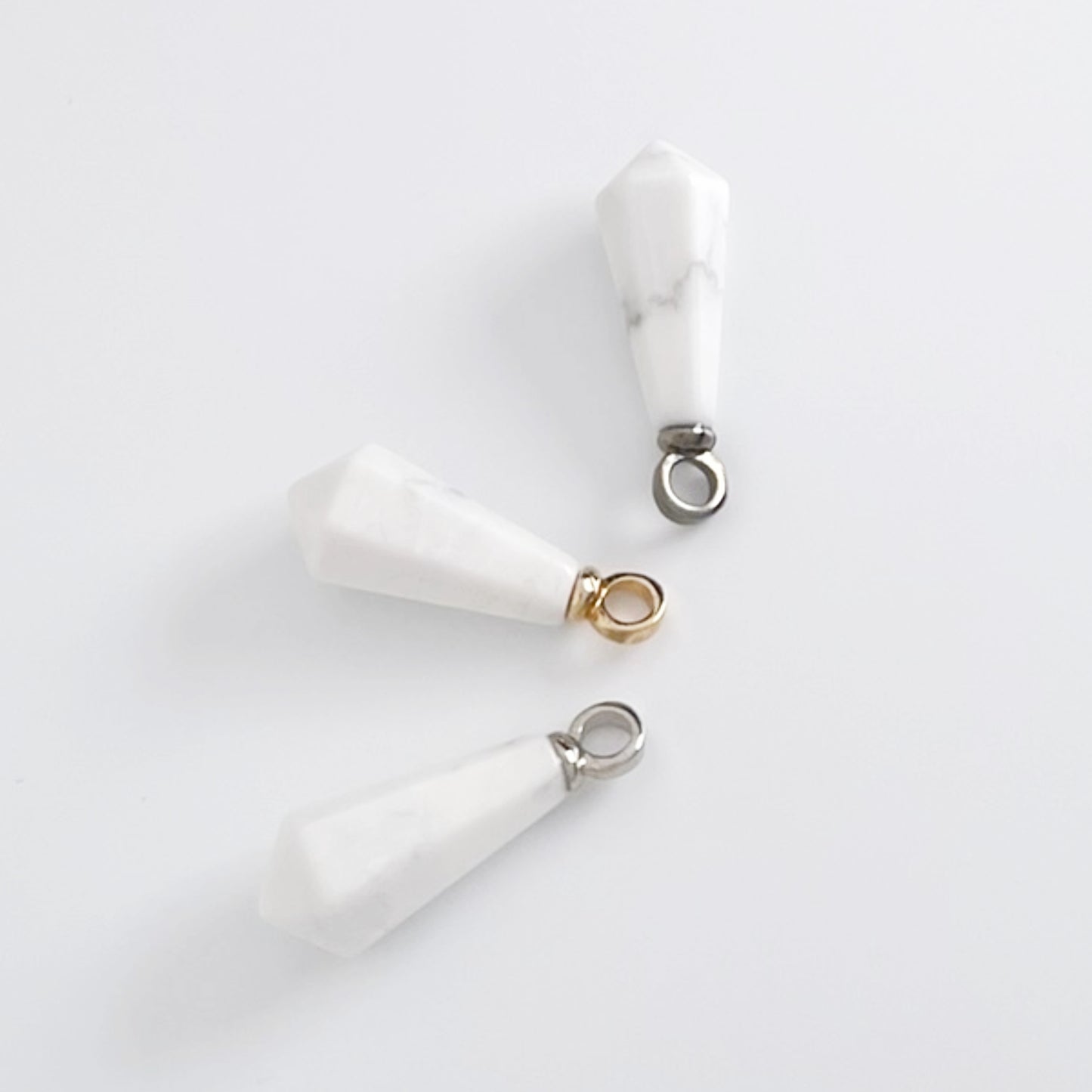 Serene Prism Howlite Pendant