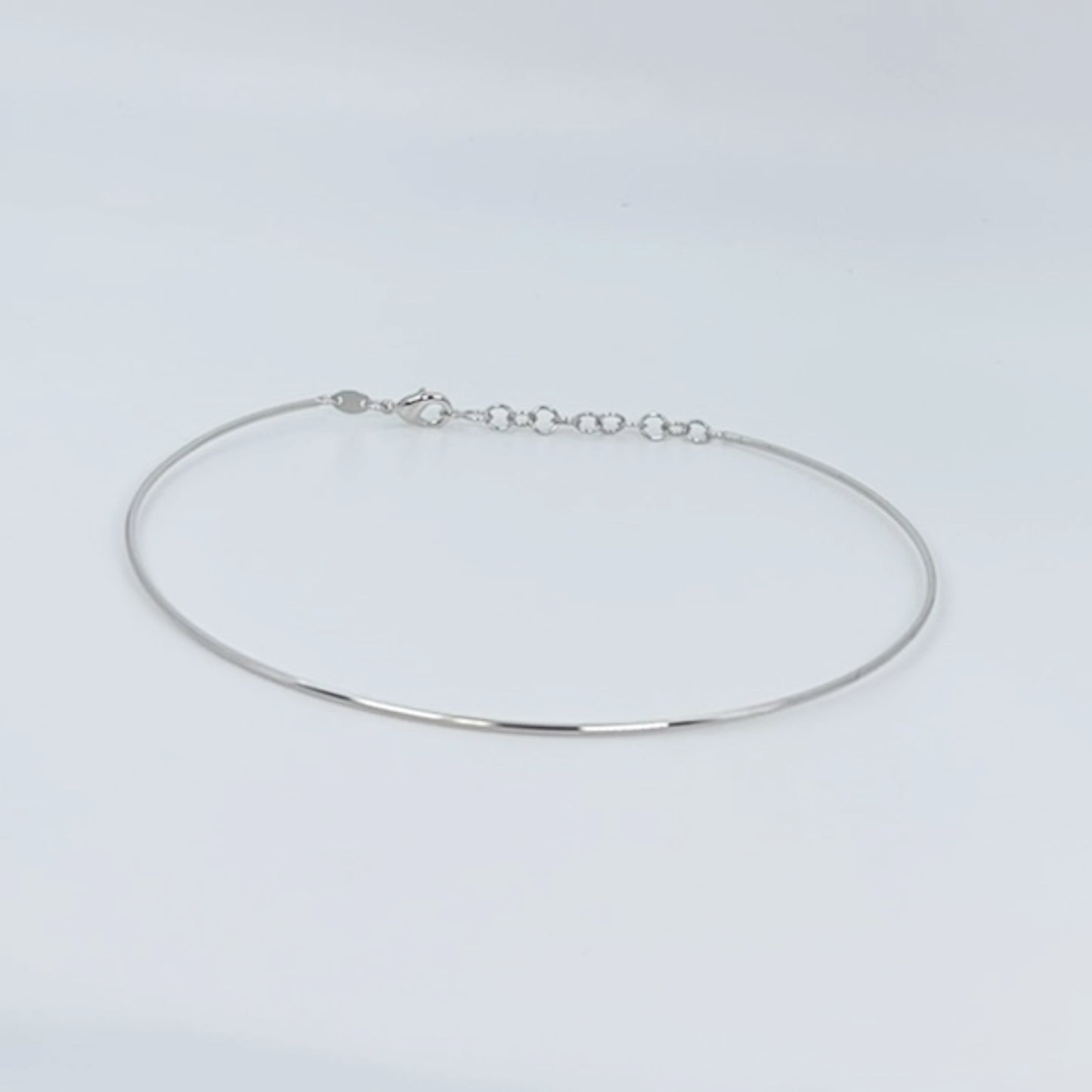 Slim Bangle Necklace