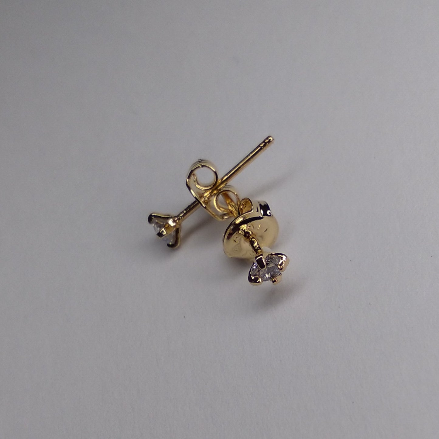 Tiny Zirc Stud Earrings