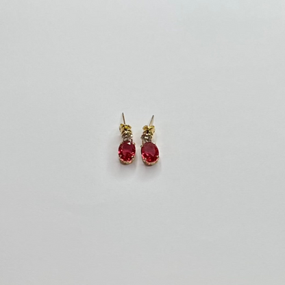 Fuchsia Fire Earrings