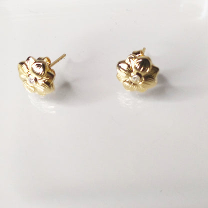 Floral Splints Stud Earrings