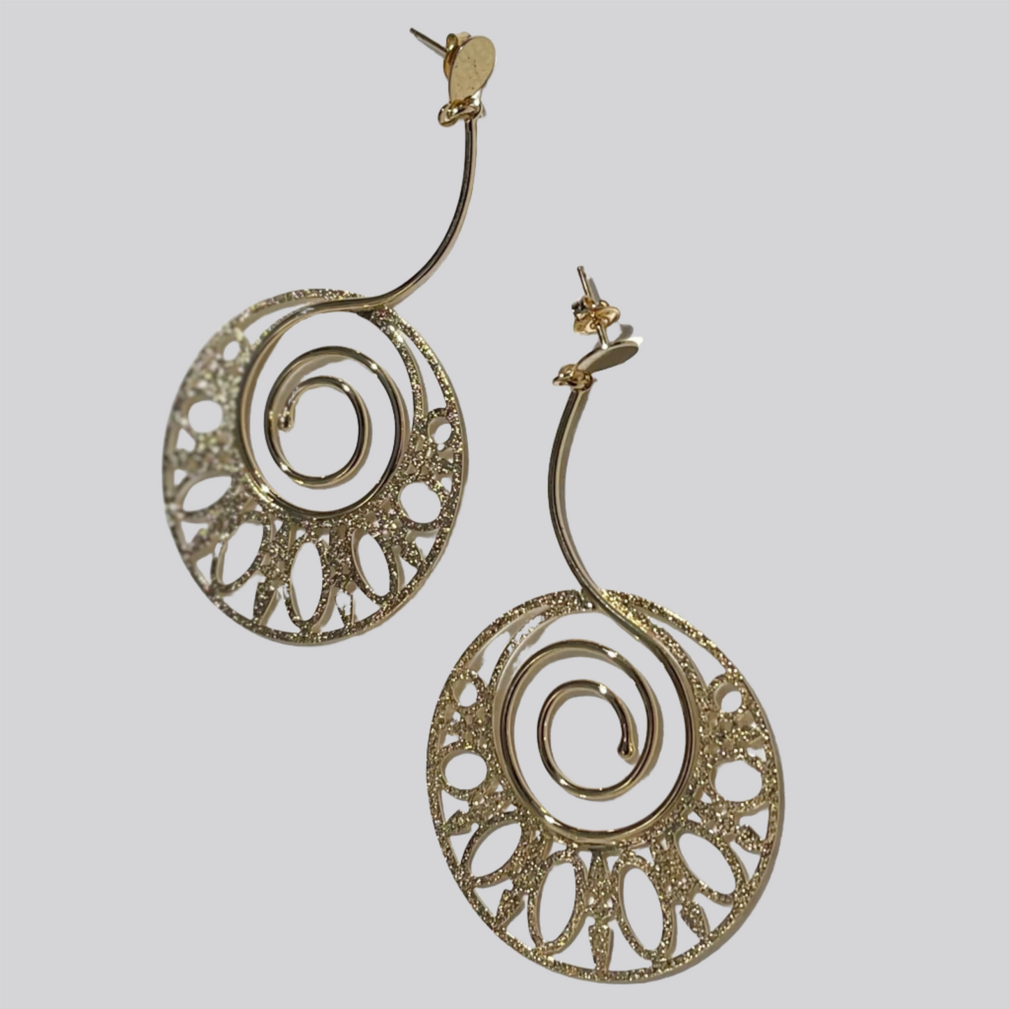 Golden Arabesque Earrings