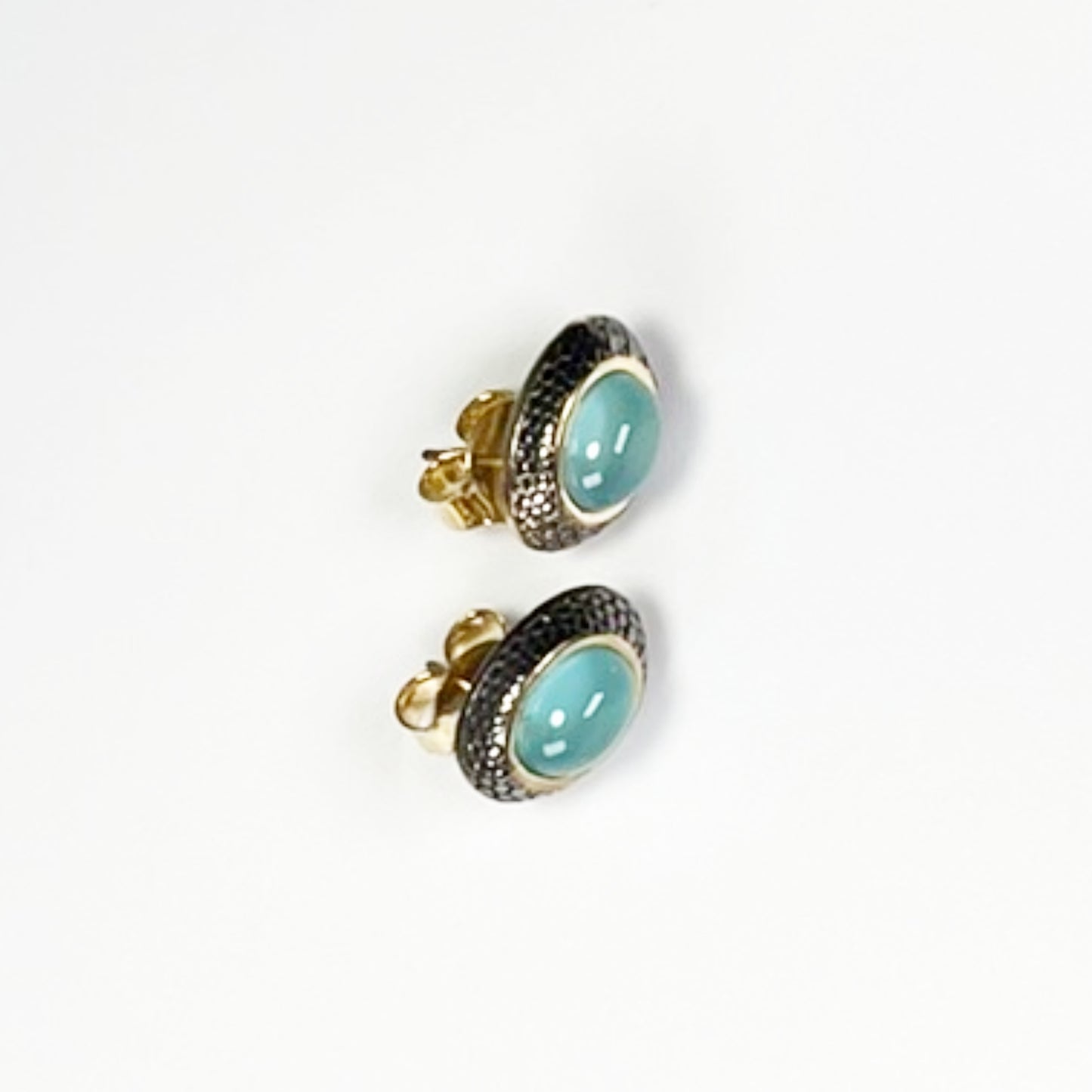 Moss Agate Elegance Earrings