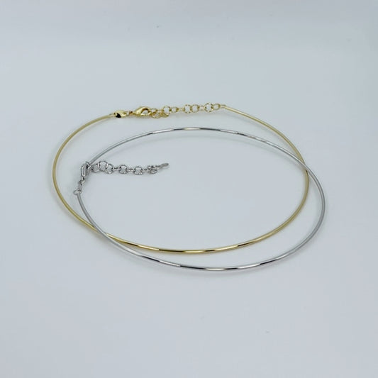 Slim Bangle Necklace