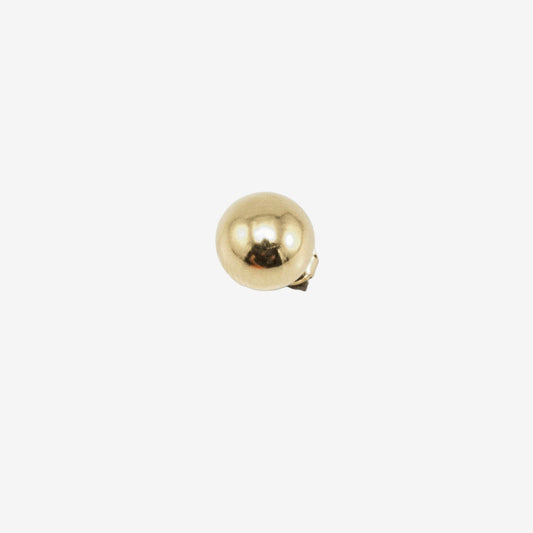 Smooth Ball Stud Earring