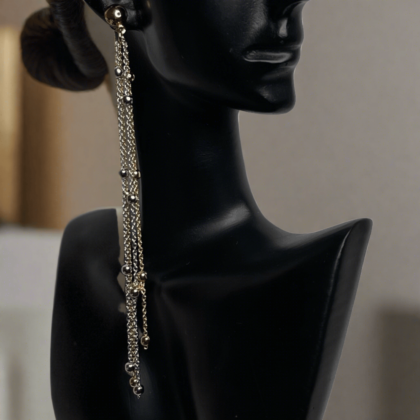 Dangling Pendulums earrings (Longer Length) - Rosetta Riwari