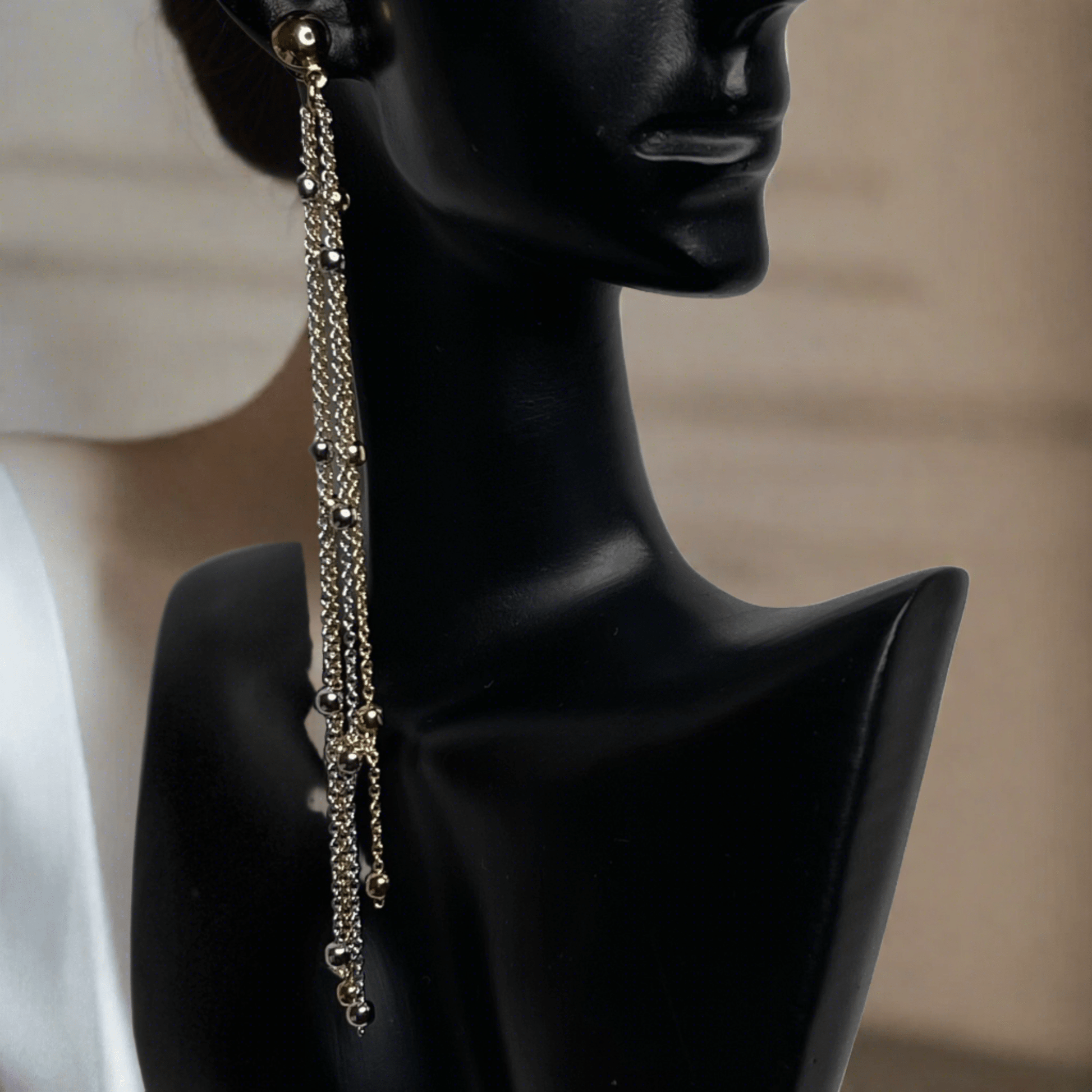 Dangling Pendulums earrings (Longer Length) - Rosetta Riwari