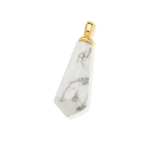 Serene Prism Howlite Pendant