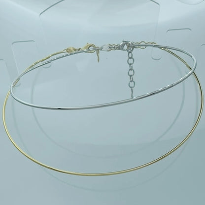 Slim Bangle Necklace